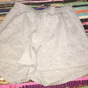 Light grey soffe shorts